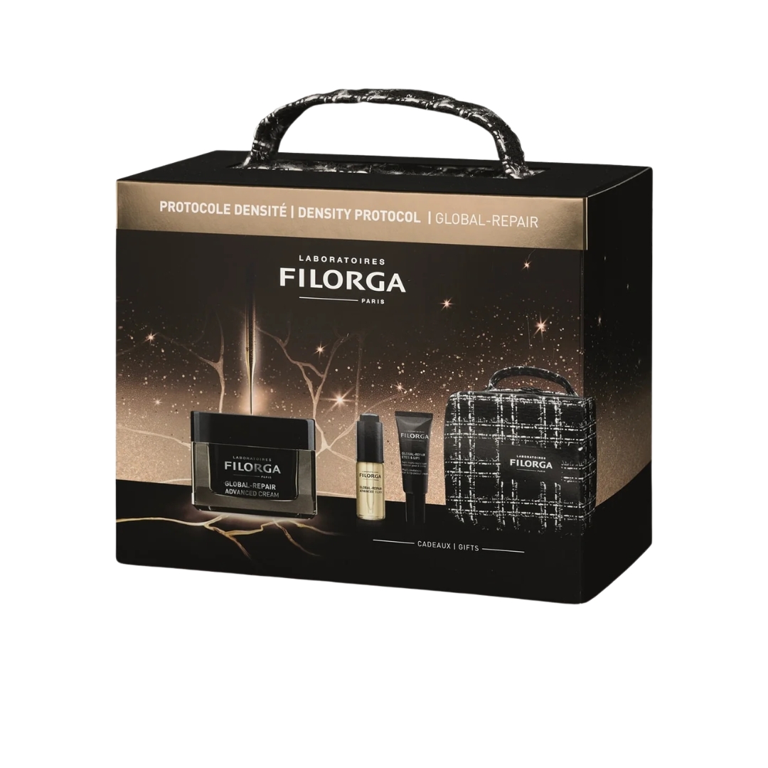 image - 950965273 - Cofanetto skincare anti-et&agrave; completo che combina crema, elisir e trattamento occhi-labbra per un&rsquo;azione globale sui segni dell&rsquo;invecchiamento. - 4840524_1.jpg