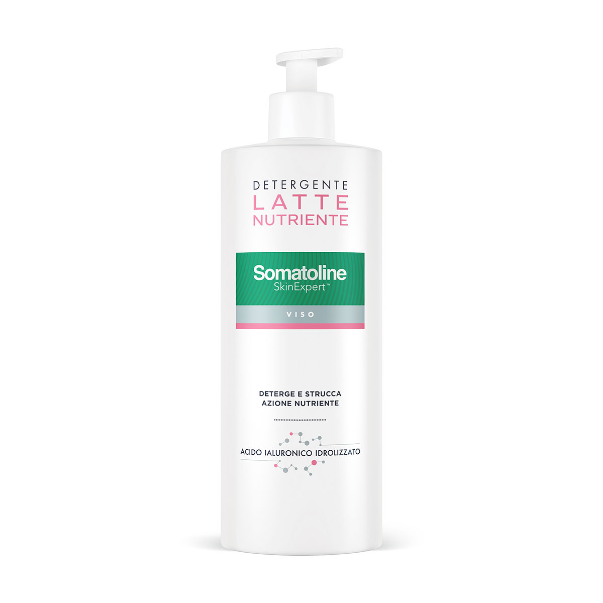 Somatoline Skinexpert Latte Detergente Viso E Occhi Detergente Viso Idratante Acido Ialuronico 400ml