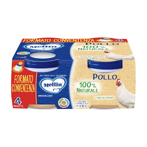 image - 927166595 - MELLIN OMOGENEIZZATO POLLO 4X80 G - 7893099_2.jpg
