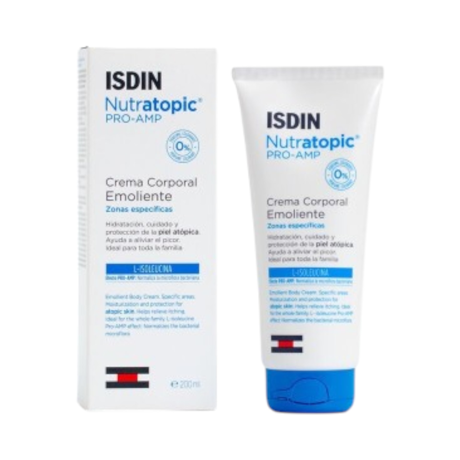 Isdin Nutratopic Pro-amp Crema Corpo Emolliente Aree Specifiche Pelle Atopica 200ml