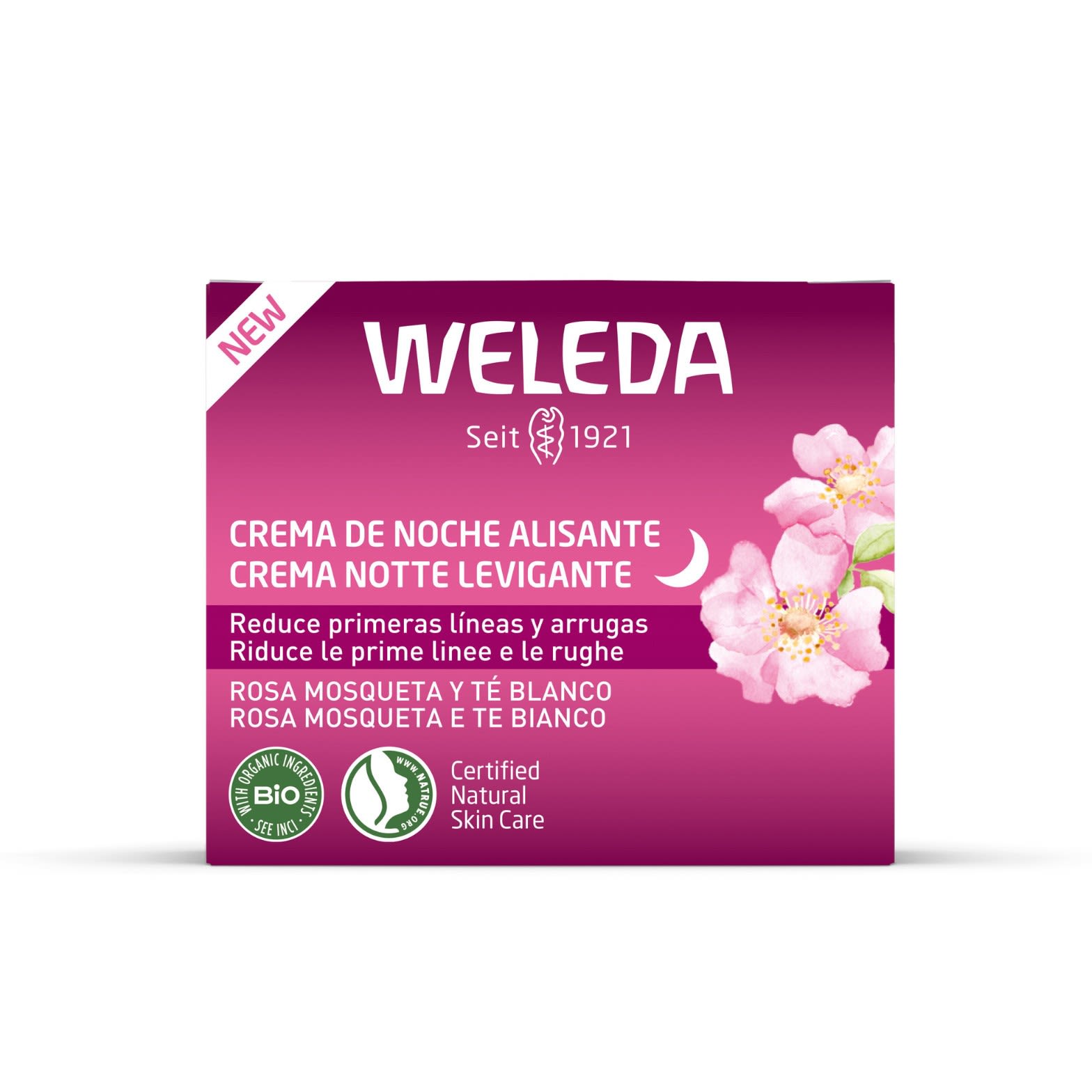 image - 950908463 - CREMA NOTTE LEVIGANTE ROSA MOSQUETA & TE' BIANCO 40 ML - 4831348_4.jpg