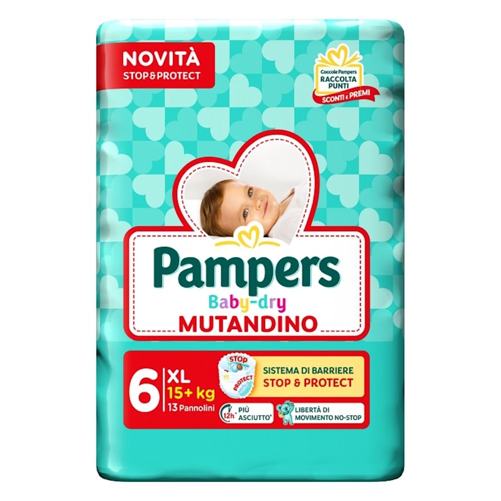 image - 950131728 - PAMPERS BABY DRY PANNOLINO MUTANDINA EXTRA LARGE SMALL PACK 13 PEZZI - 4864373_2.jpg