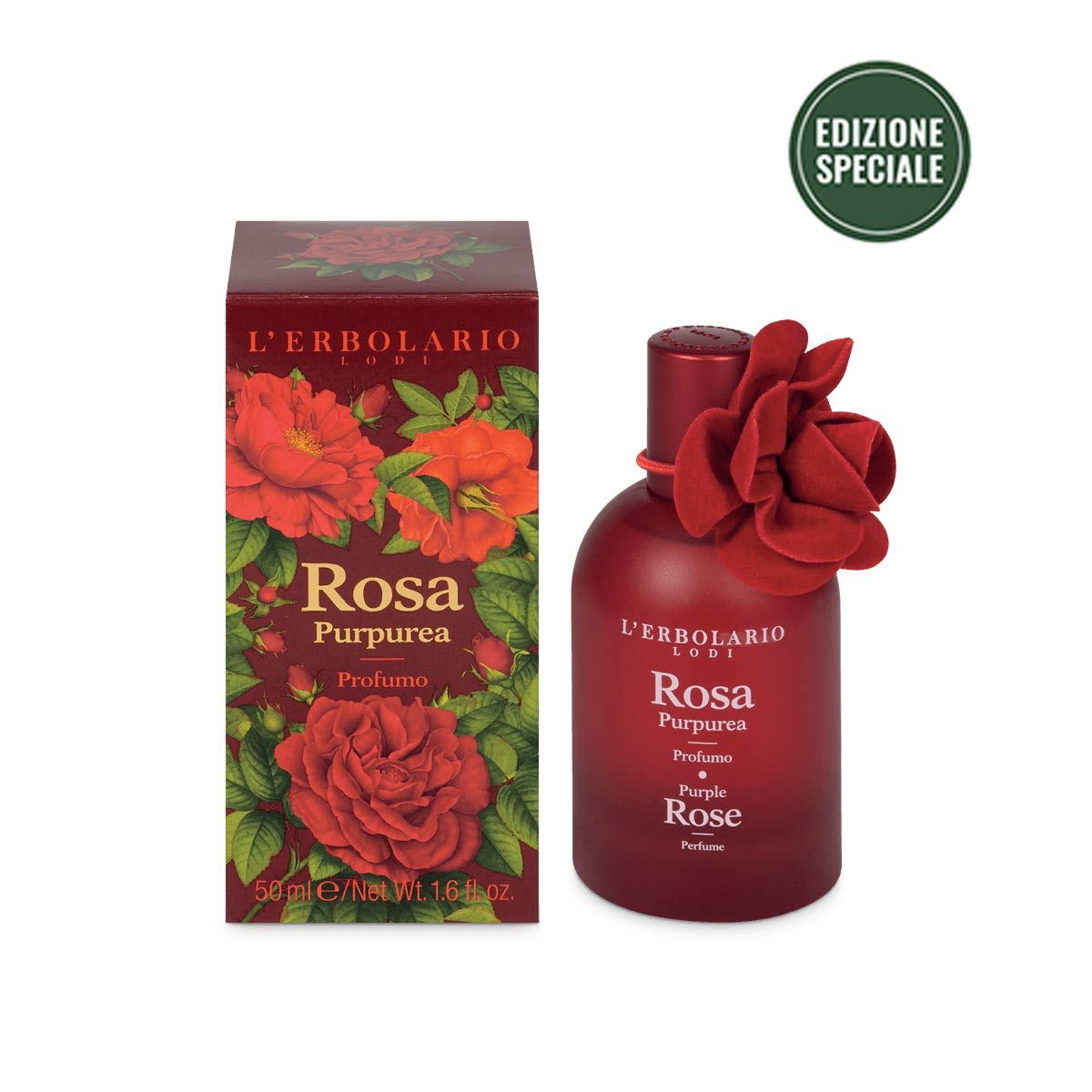 L'erbolario Rosa Purpurea Profumo 50ml