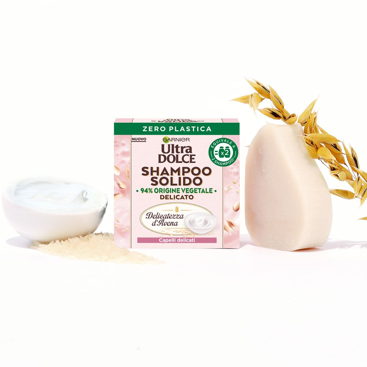 981289337 - Garnier Ultra dolce Shampoo Solido Delicatezza Avena capelli delicati 60gr - 4737364_4.jpg