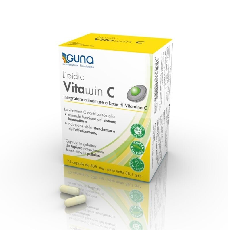 Guna Lipid Vitawin C Integratore Di Vitamina C 75 Capsule