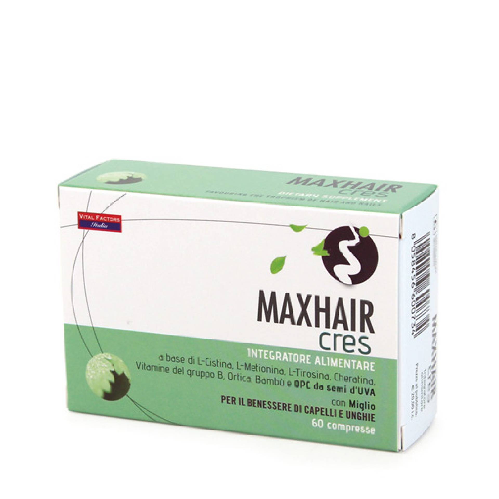 Maxhair Cres Integratore Capelli E Unghie 60 Compresse