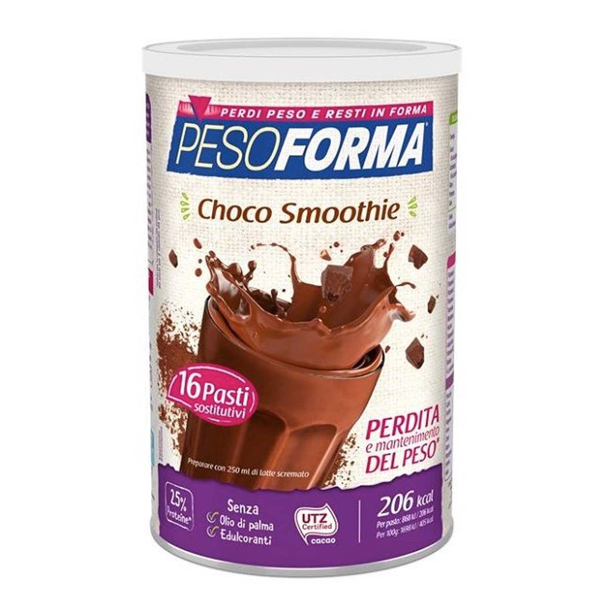 Pesoforma Choco Smoothie Alimento Iperproteico 436g