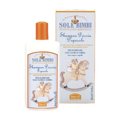 image - 932228493 - Shampoo doccia doposole delicato per bambini, ideale per detergere pelle e capelli dopo l'esposizione al sole, lasciando la pelle morbida e i capelli setosi. - 4870140_2.jpg