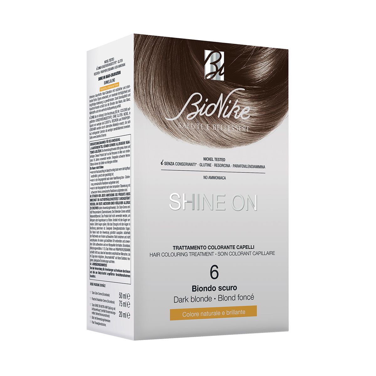 Bionike Shine On Tinta Per Capelli Biondo Scuro 6