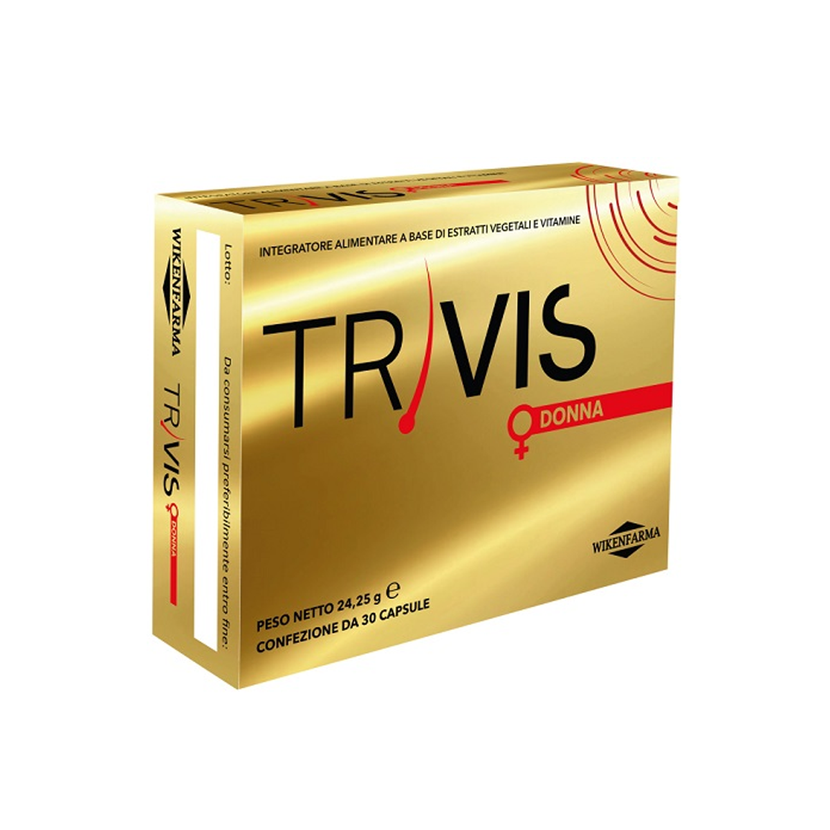 Trivis Donna Trattamento Alopecia 30 Capsule