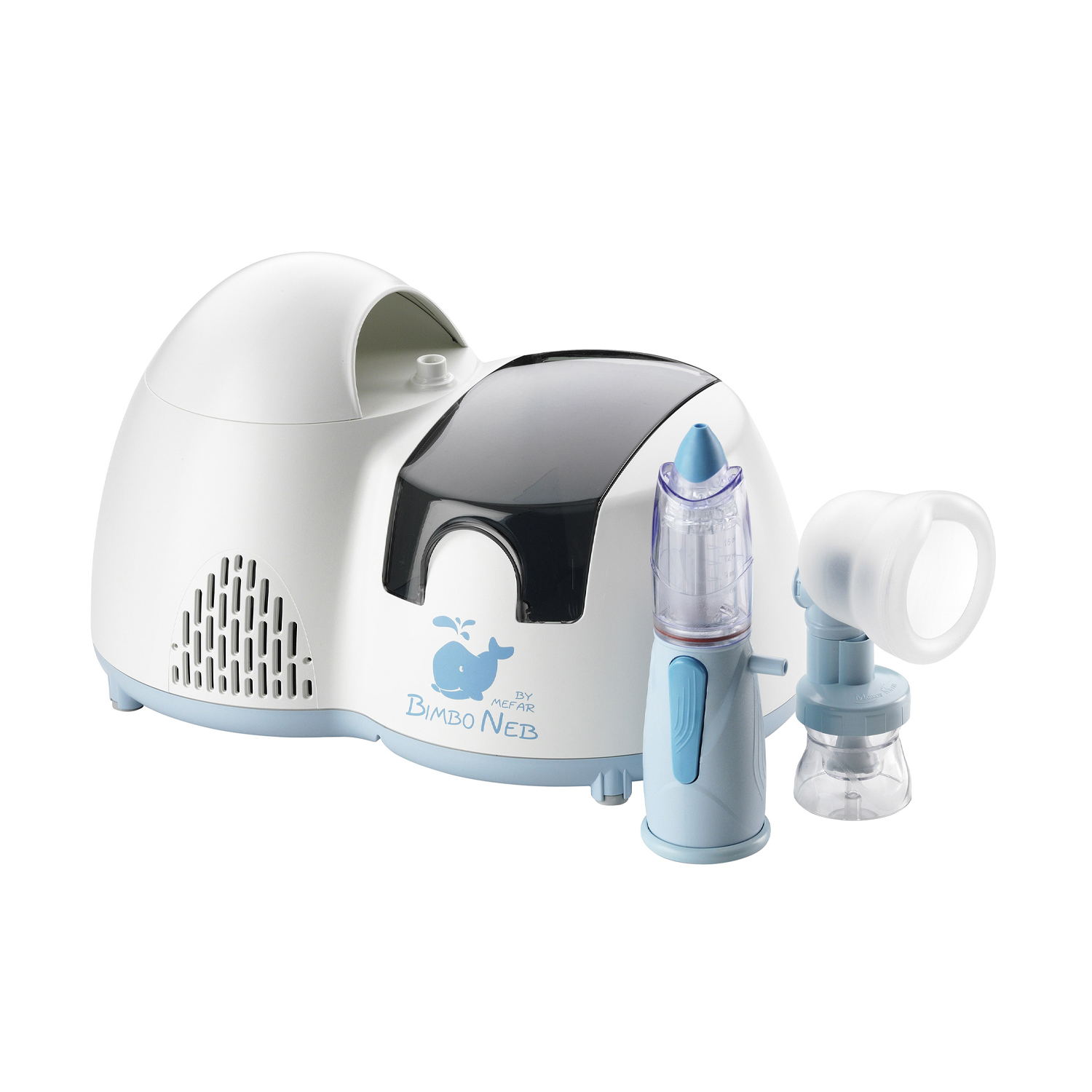 image - 905710721 - Sistema aerosol a due funzioni: aerosolterapia ad alta efficienza per patologie tracheobronchiali e doccia nasale micronizzata per il trattamento delle alte vie aeree. - 7878791_2.jpg