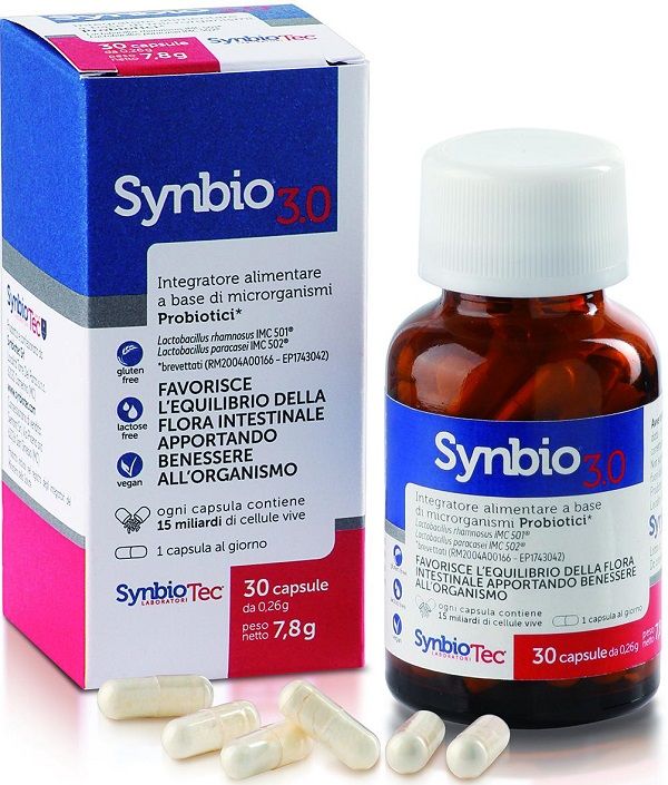 Synbio 3.0 Integratore Probiotici 30 Capsule