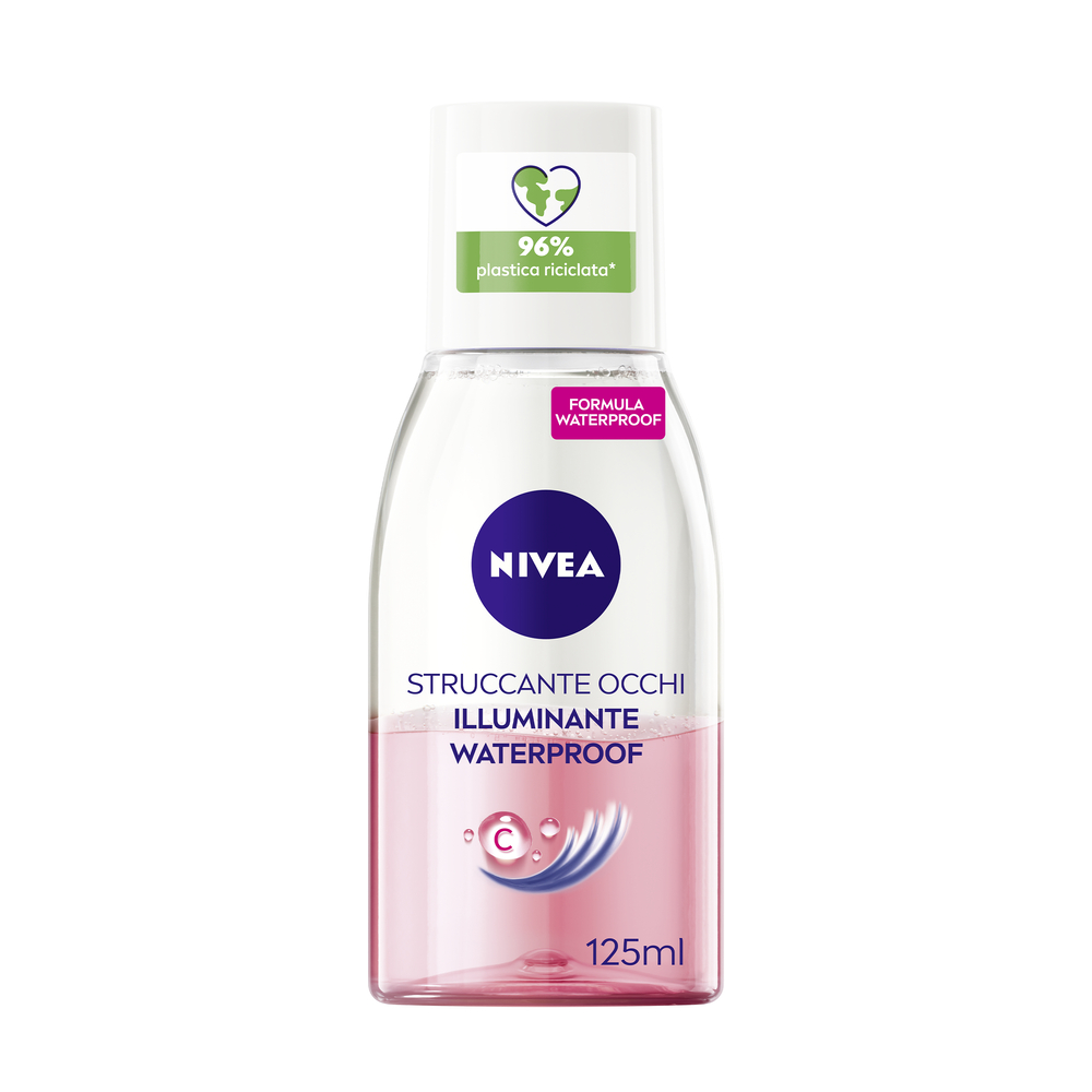 Nivea Struccante Occhi Bifase Illuminante Waterproof 125ml