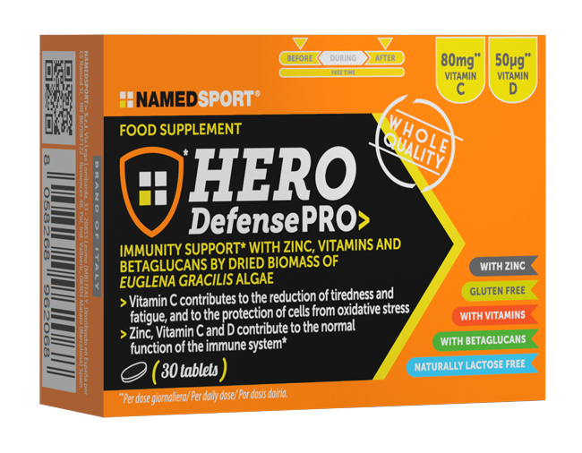 Named Hero Defense Pro Integratore difese immunitarie 30 Compresse