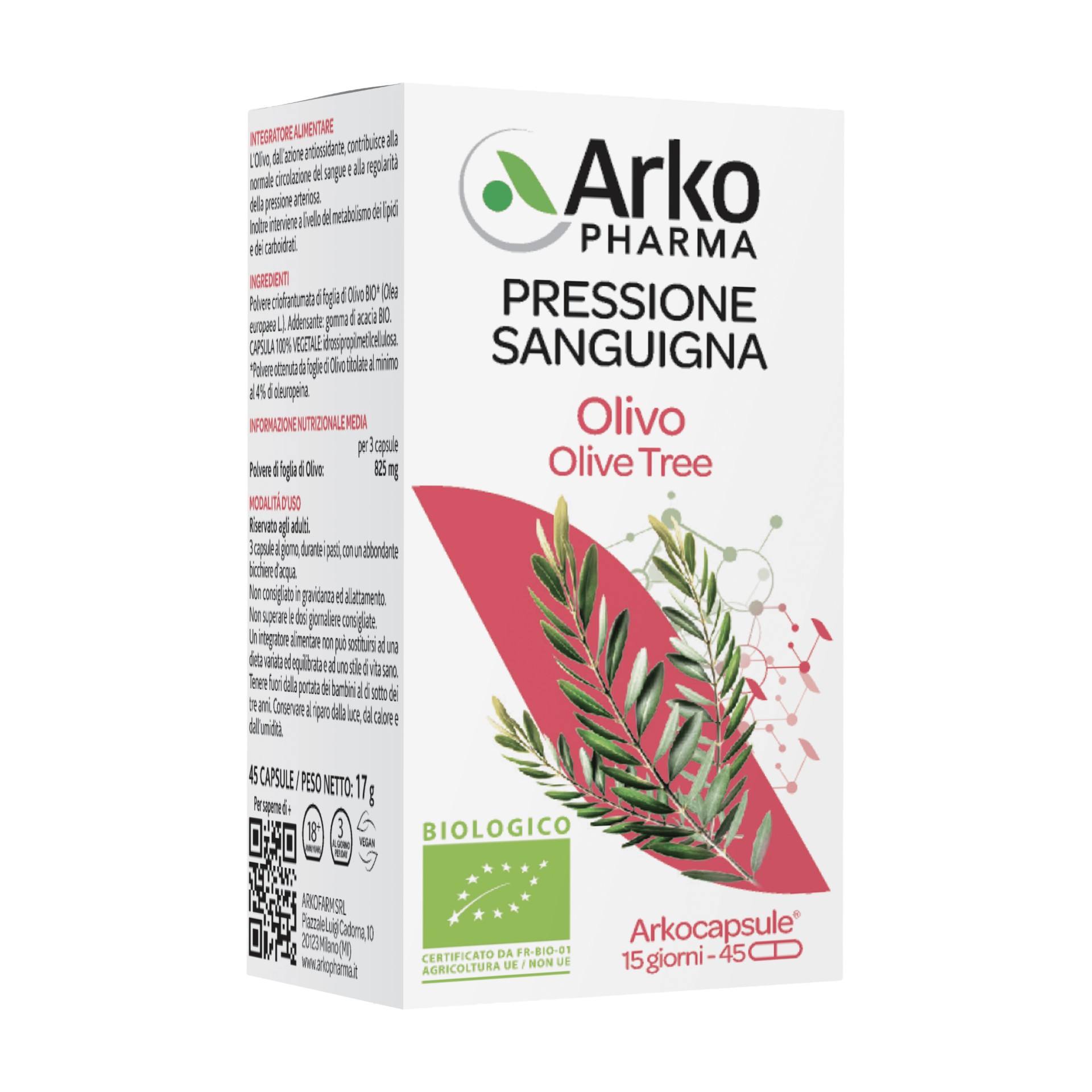 image - 908052121 - ARKO CAPSULE OLIVO BIO 45 CAPSULE - 4715976_5.jpg