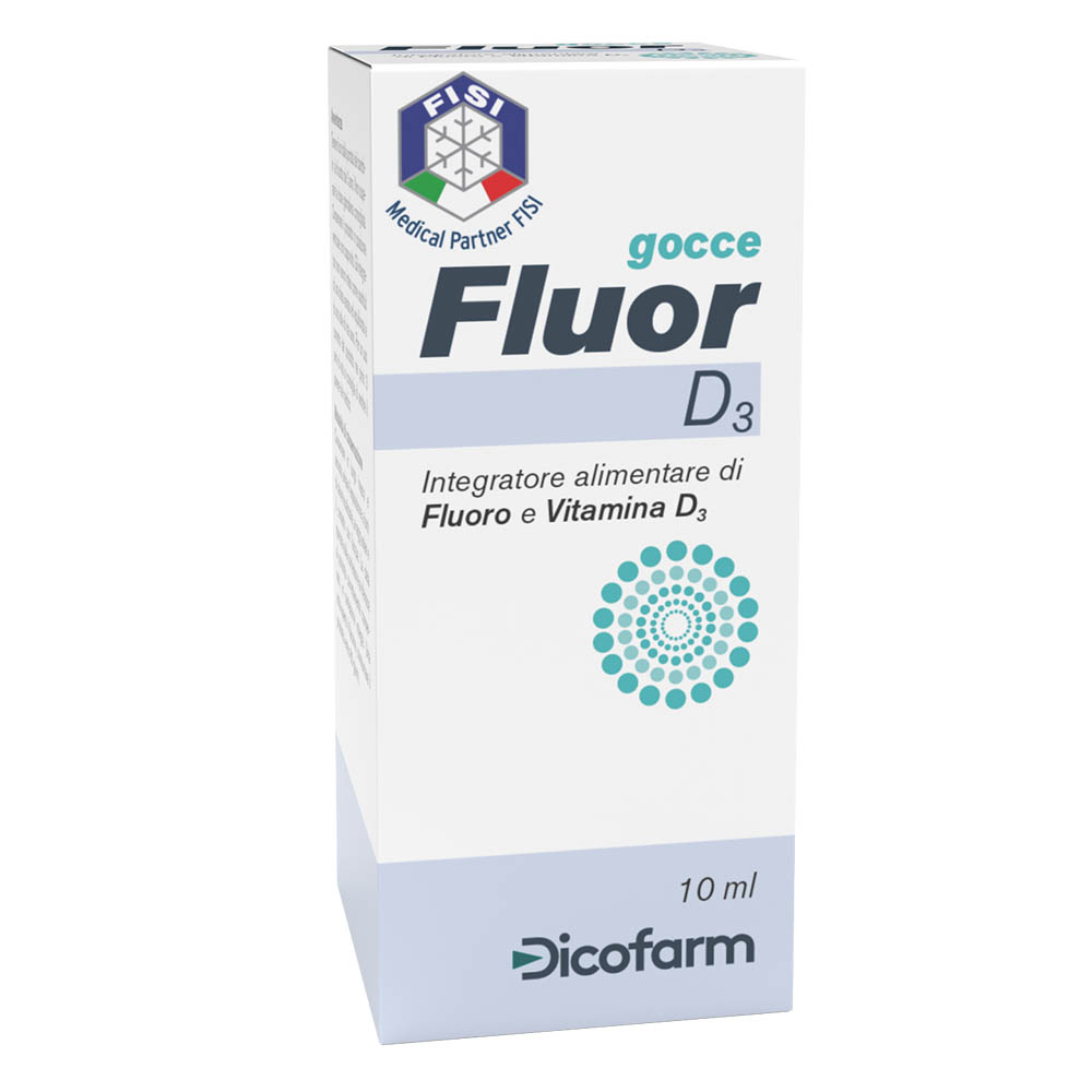 Fluor D3 Gocce Integratore 10ml