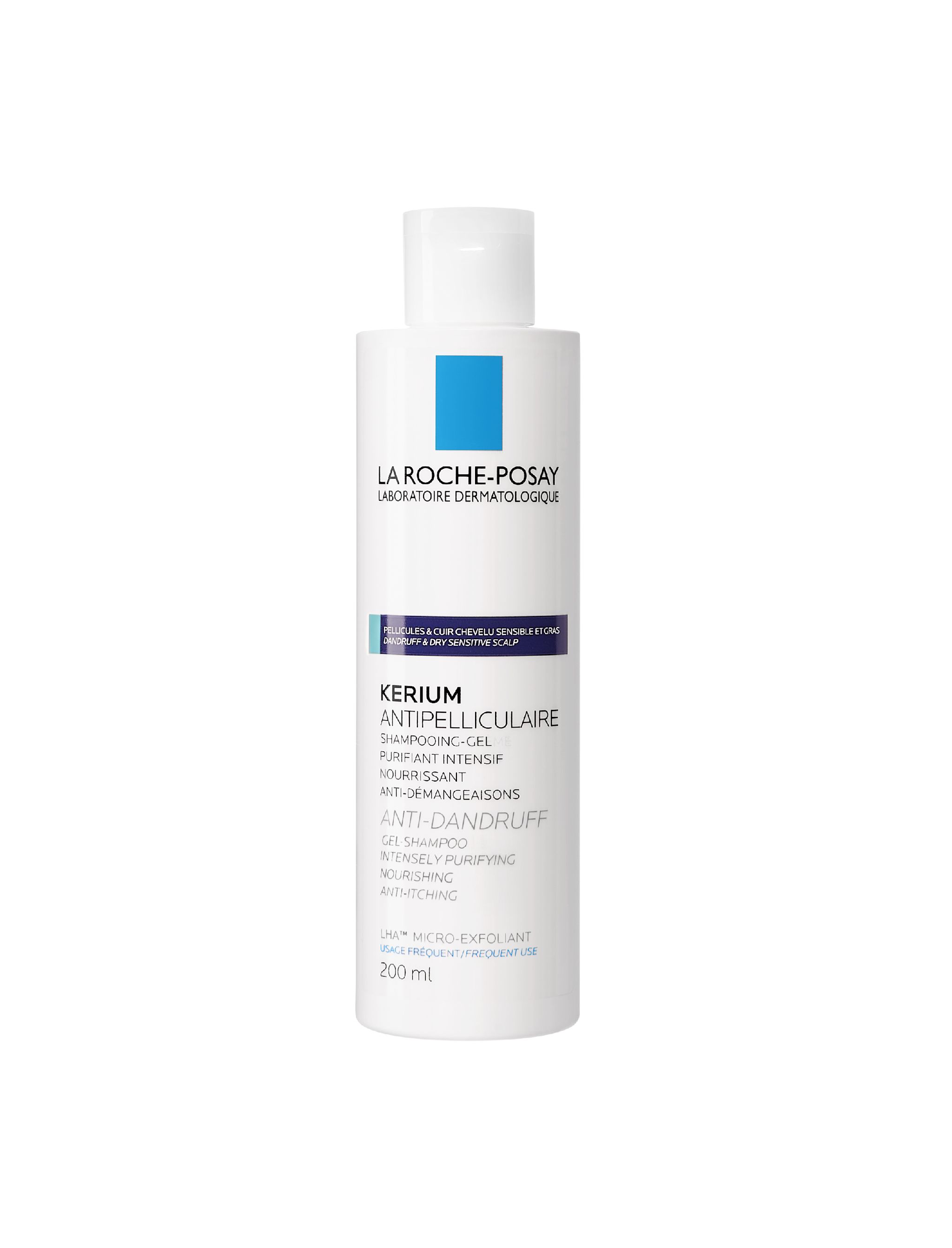 image - 910633623 - La Roche Posay Kerium Shampoo Antiforfora Cute Grassa 200ml - 9997406_2.jpg