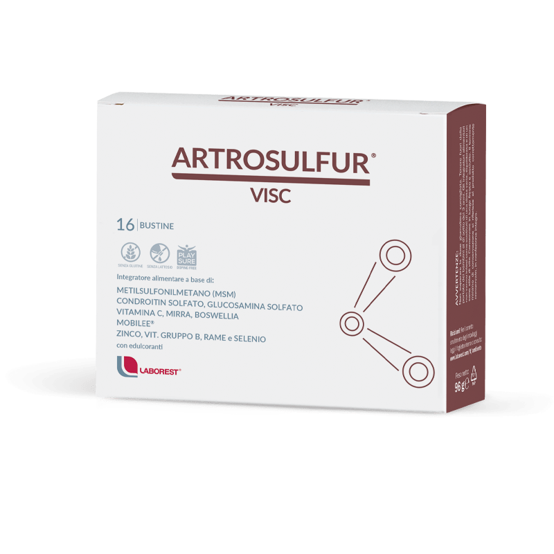 Artrosulfur Visc Integratore Articolazioni 16 Bustine