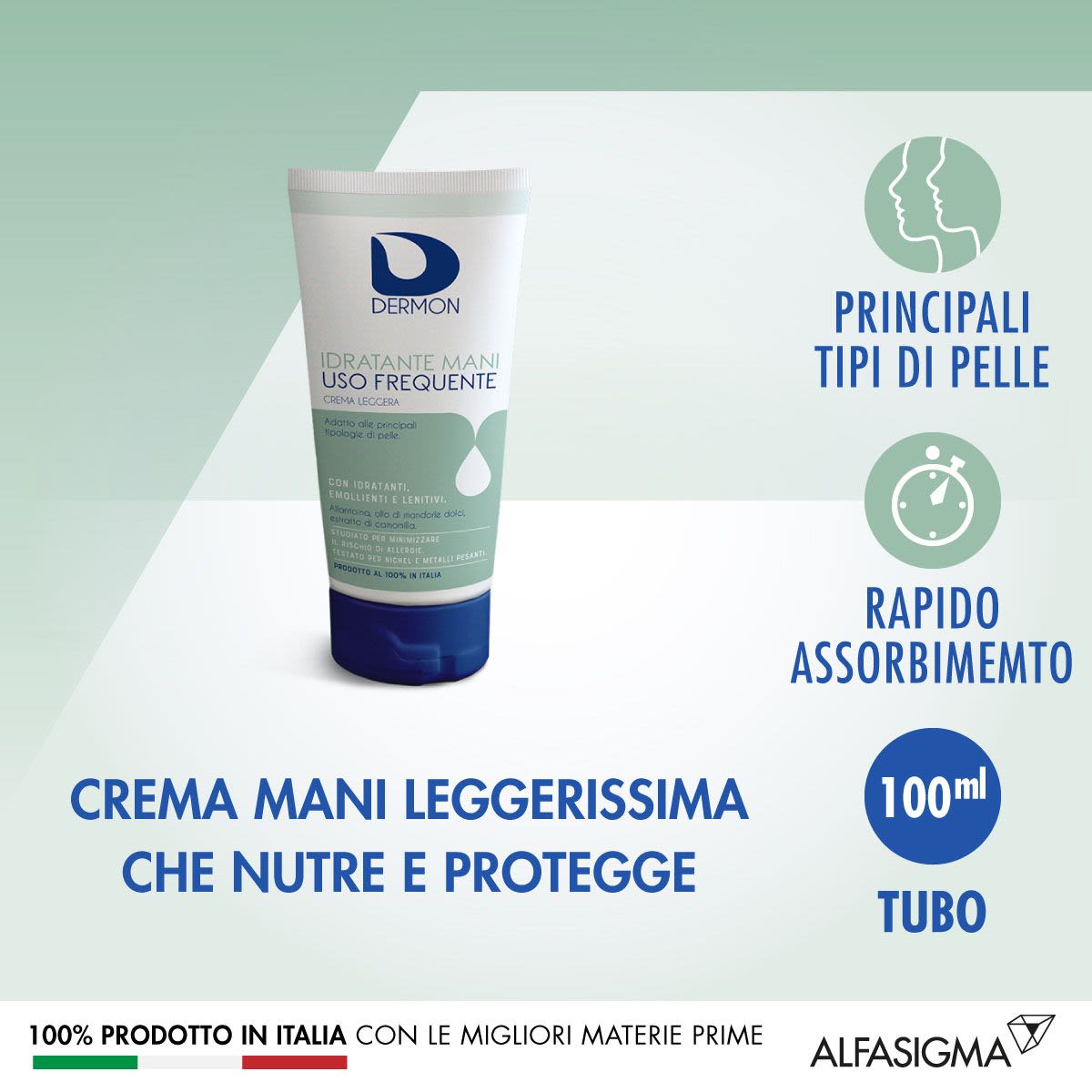image - 981389404 - Dermon Crema Idratante Mani Uso Quotidiano 100ml - 4708937_3.jpg