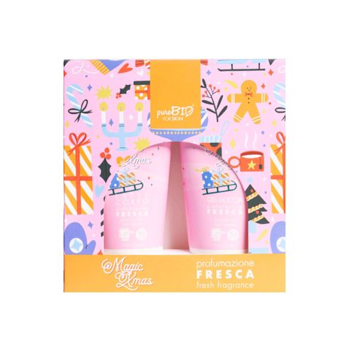 940531510 - Purobio For Skin Kit Gel Doccia e Latte Corpo Fragranza Fresca 75ml - 4724997_1.jpg