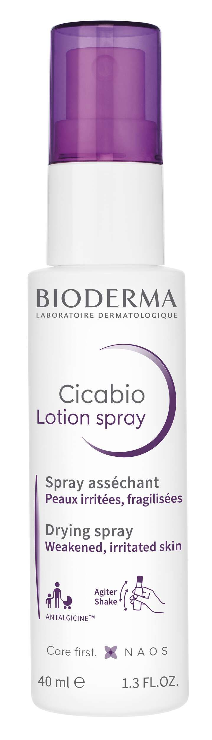 Bioderma Cicabio Lozione Spray Pelle Danneggiata Con Essudato 40ml