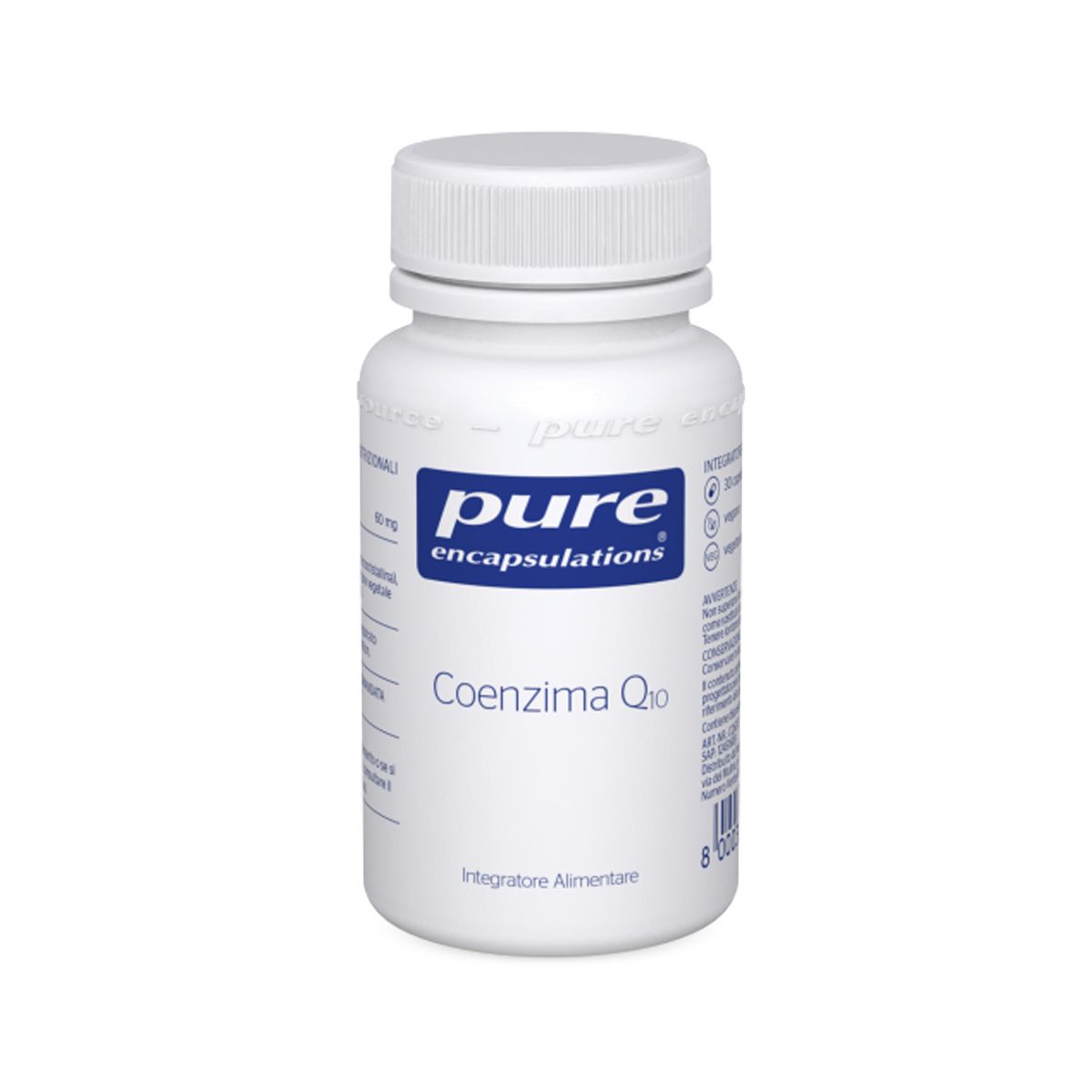 Pure Encapsulations Coenzima Q10 Integratore Pelle 30 Capsule