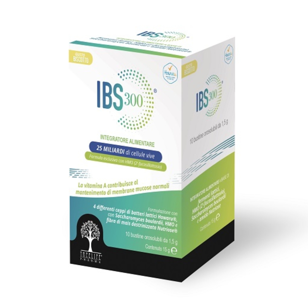Ibs 300 Integratore Probiotico Per Benessere Intestinale 10 Bustine Orosolubili