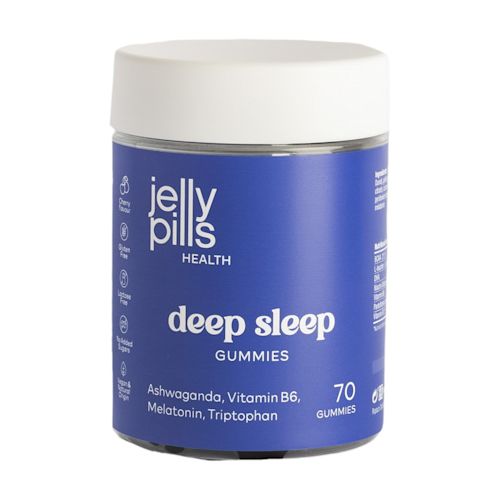 image - 951023466 - Integratore alimentare in gummy con melatonina, vitamine B6 e B12, L-triptofano e ashwagandha, utile per favorire il sonno e il benessere psicologico. - 4876262_2.jpg
