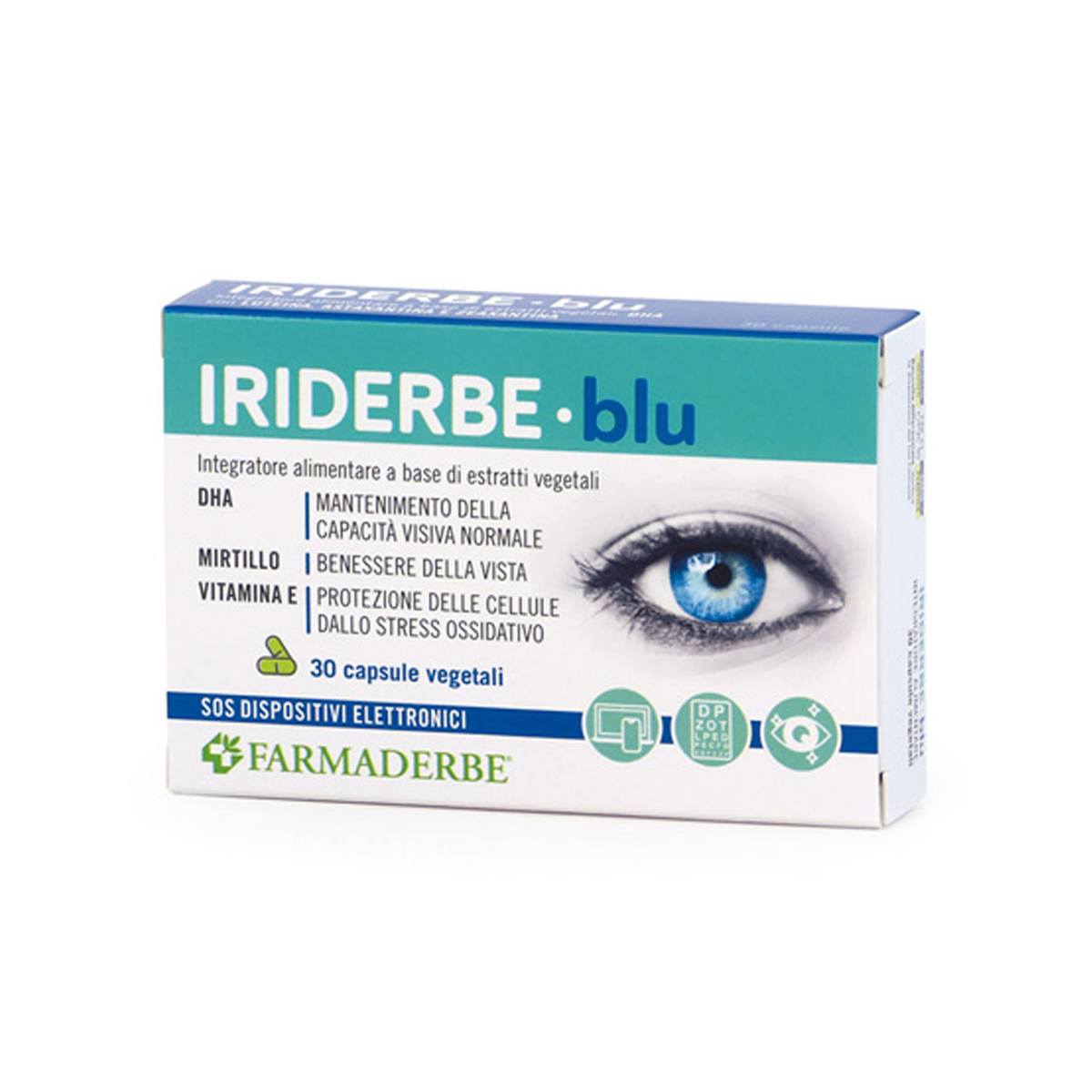 Iriderbe Blu Dha Integratore Vista 30 Capsule