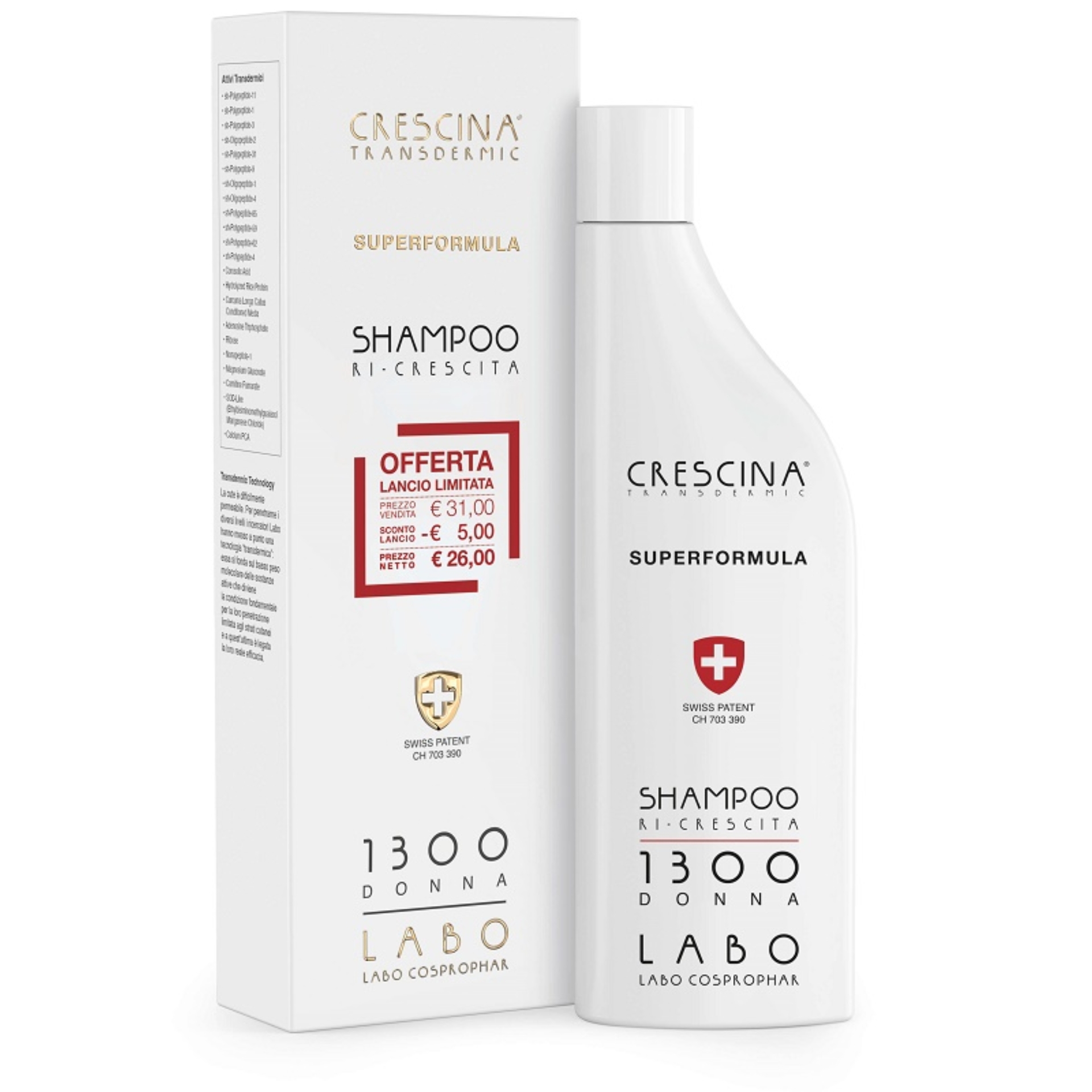 950906750 - SHAMPOO CRESCINA RI-CRESCITA SUPERFORMULA 1300 DONNA 150 ML - 4830826_1.jpg
