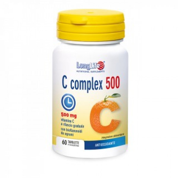 Longlife C Complex 500 Integratore a base di Vitamina C 60 Tavolette