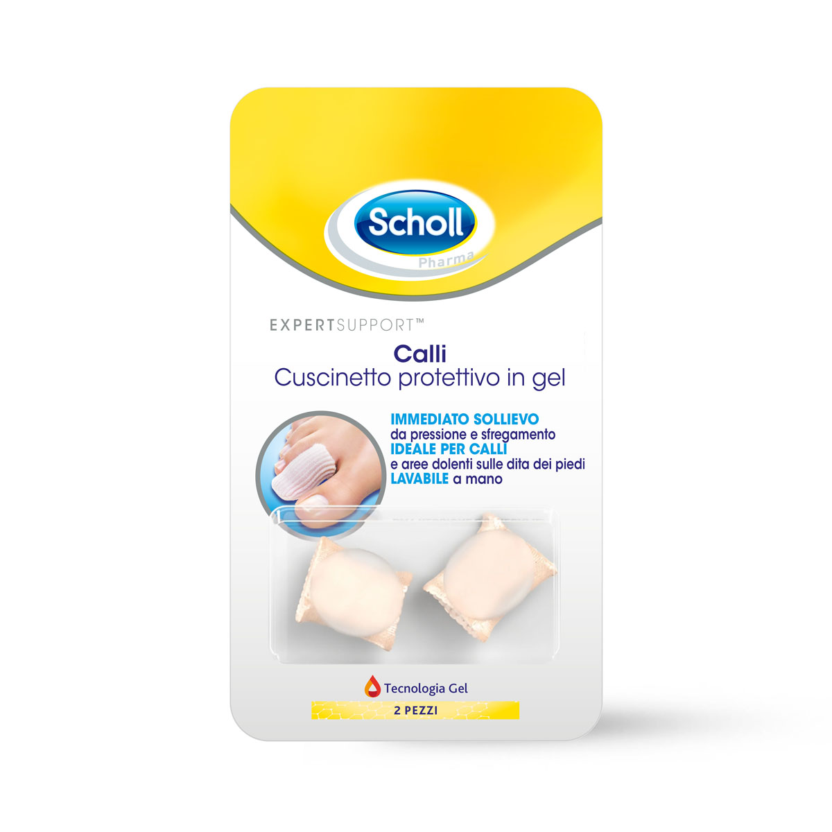 Scholl Cuscinetto Protettivo In Gel Per Calli 2 Pezzi