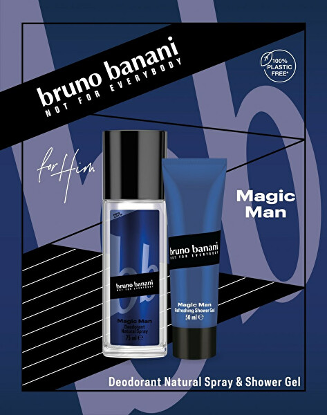 Bruno Banani Cofanetto Magic Man Deodorante Spray 75ml + Doccia Gel 50ml