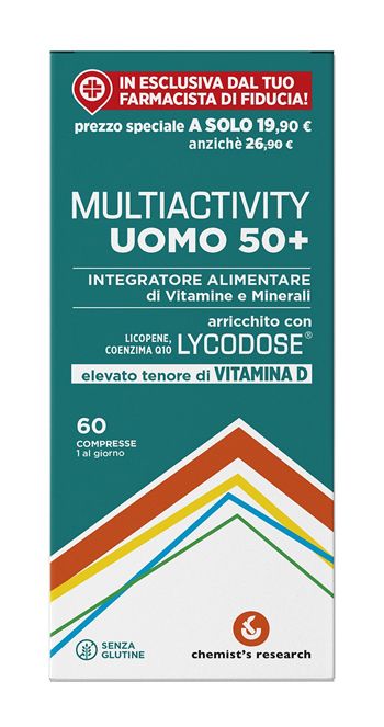 Multiactivity Uomo 50+ Integratore Polivalente 60 Compresse