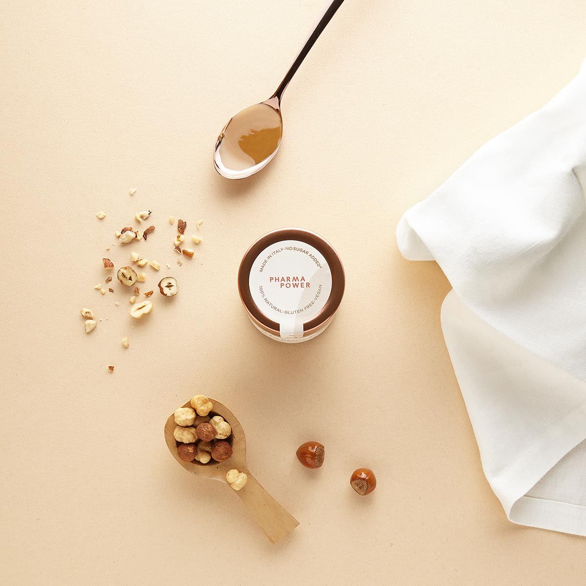 image - 980637767 - PharmaPower It’s a Healthy Dream Crema spalmabile 100% Nocciola 180g - 4736713_4.jpg