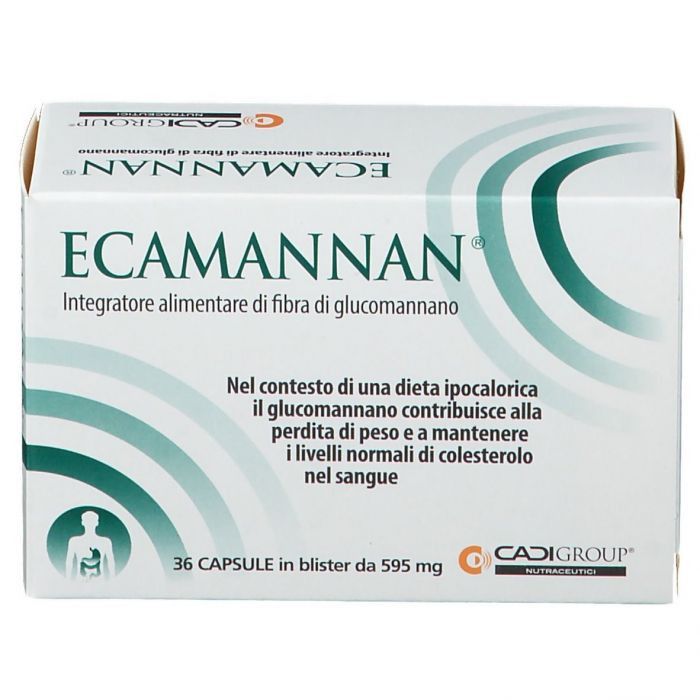 Ecamannan Integratore Controllo Peso 36 Capsule