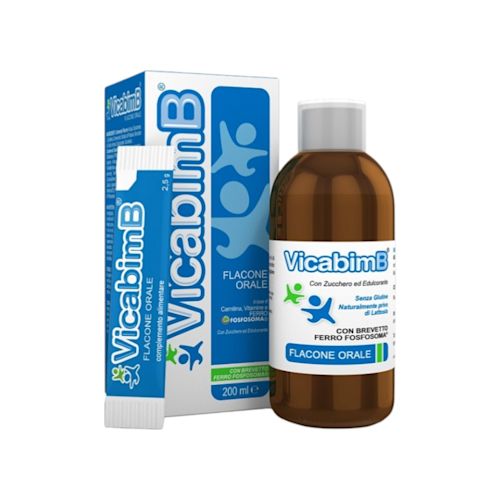 image - 935272841 - Flacone da 200ml con L-Carnitina, vitamine e ferro fosfosoma, indicato per bambini con aumentato fabbisogno nutrizionale. - 7869439_2.jpg