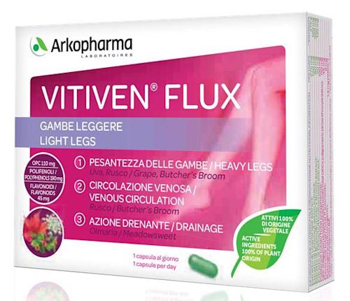 925000059 - Arkopharma Vitiven Flux Integratore Gambe Pesanti 30 capsule - 4720206_2.jpg