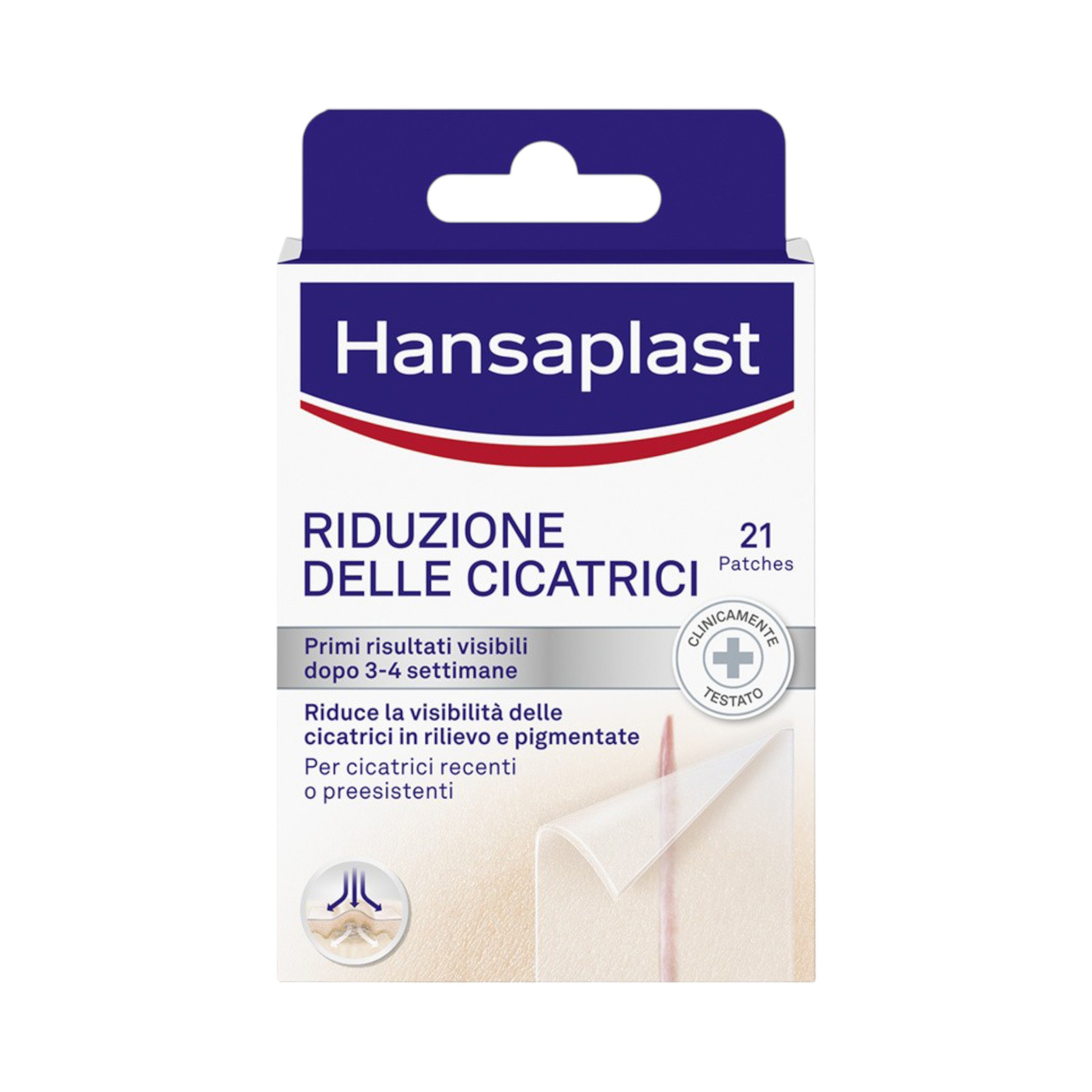 hansaplast-med-cerotto-riduzione-cicatrici-21-pezzi-efficace-su