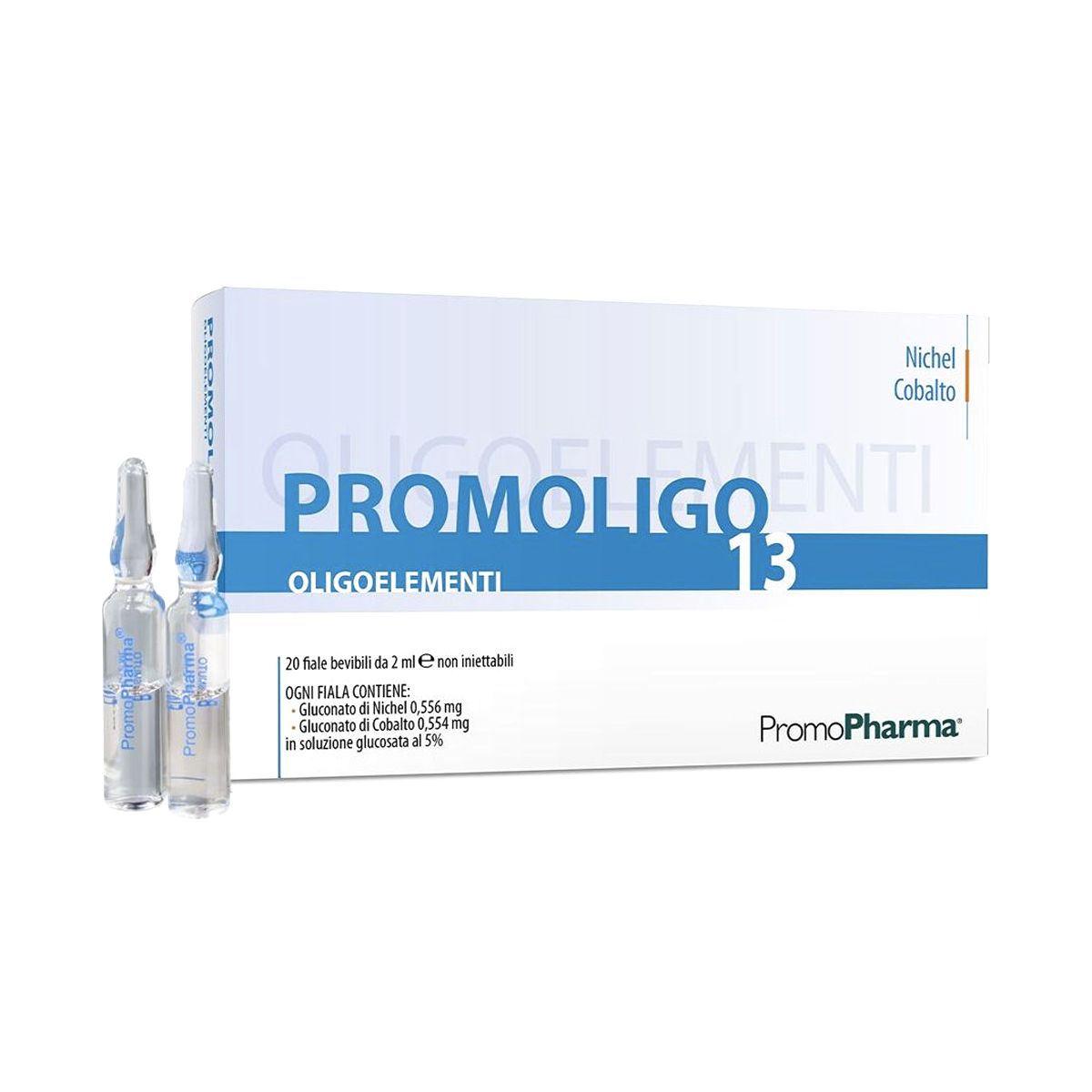 Promoligo 13 Nichel Cobalto 20 Fiale 2ml