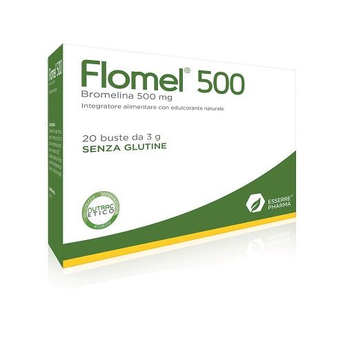 Flomel 500 Integratore Anti-infiammatorio 20 Bustine