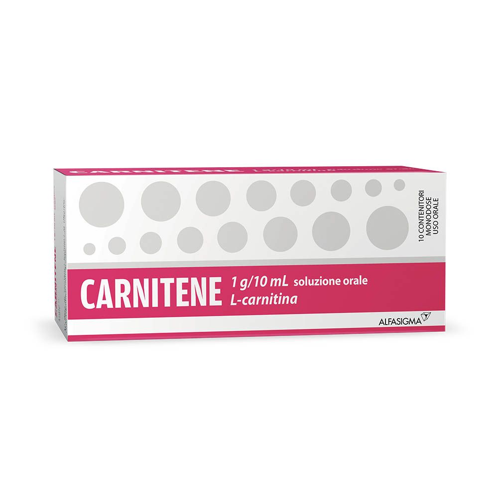 Carnitene 1g Soluzione Orale 10 Flaconcini