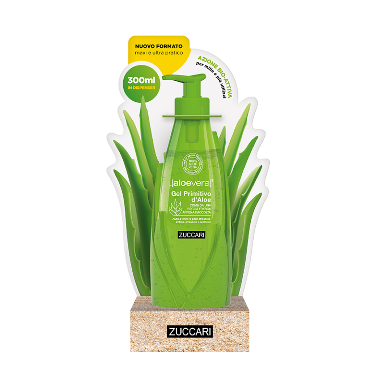 Aloevera2 Gel Primitivo Di Aloe Dispenser 300ml