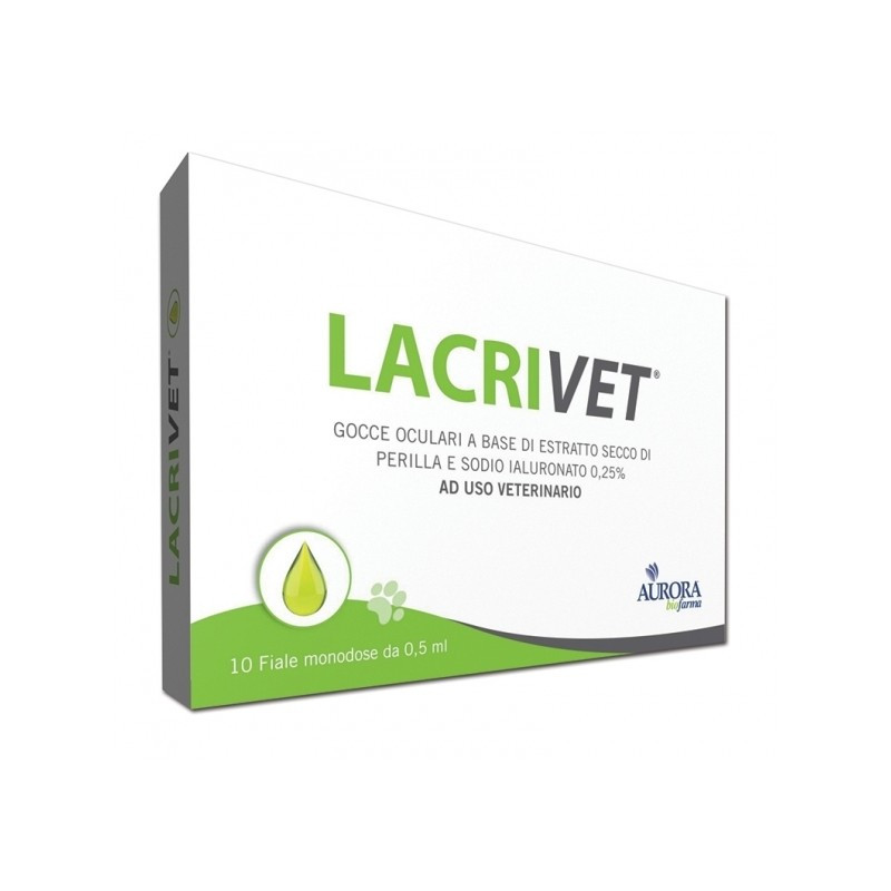 Lacrivet Gocce occhi Strip 10 Fiale