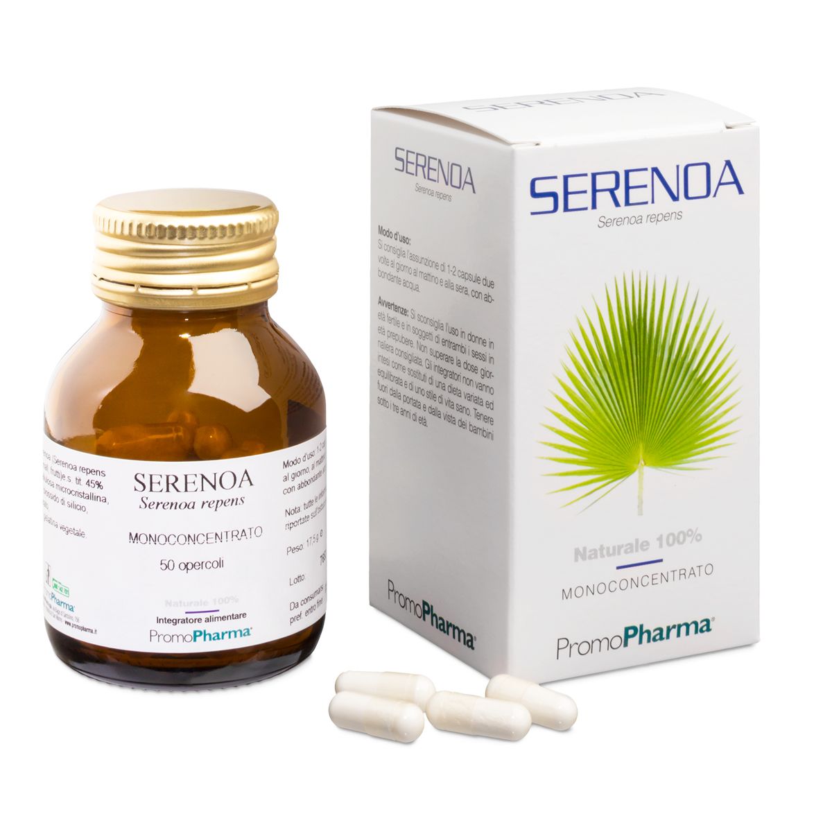 Serenoa Integratore Vie Urinarie 50 Capsule