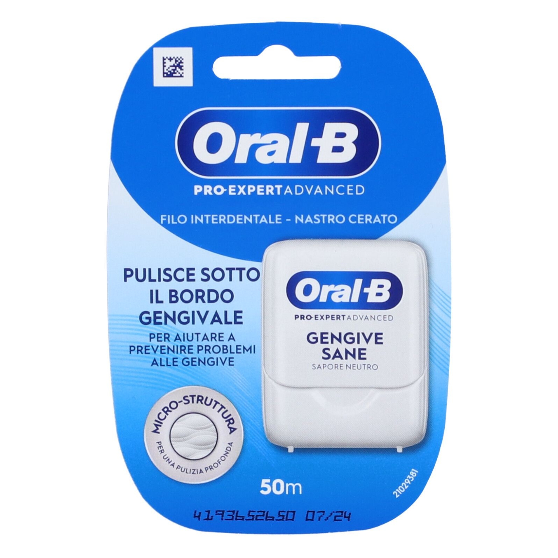 989303627 - ORAL-B FILO INTERDENTALE PROEXPERT GENGIVE SANE 50 METRI - 4788683_1.jpg