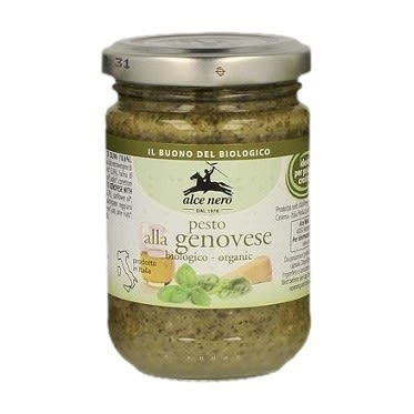 image - 921903365 - Pesto alla genovese biologico Alce Nero 130g, ideale per condire pasta o preparare aperitivi, con basilico italiano e olio extravergine di oliva. - 4868858_2.jpg