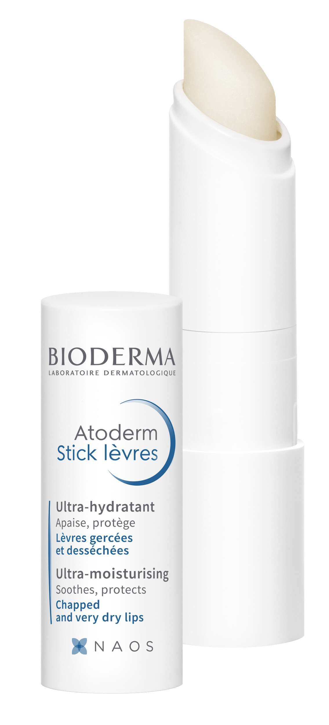 Bioderma Atoderm Lèvres Stick Idratante Ripatatore labbra Secche 4g