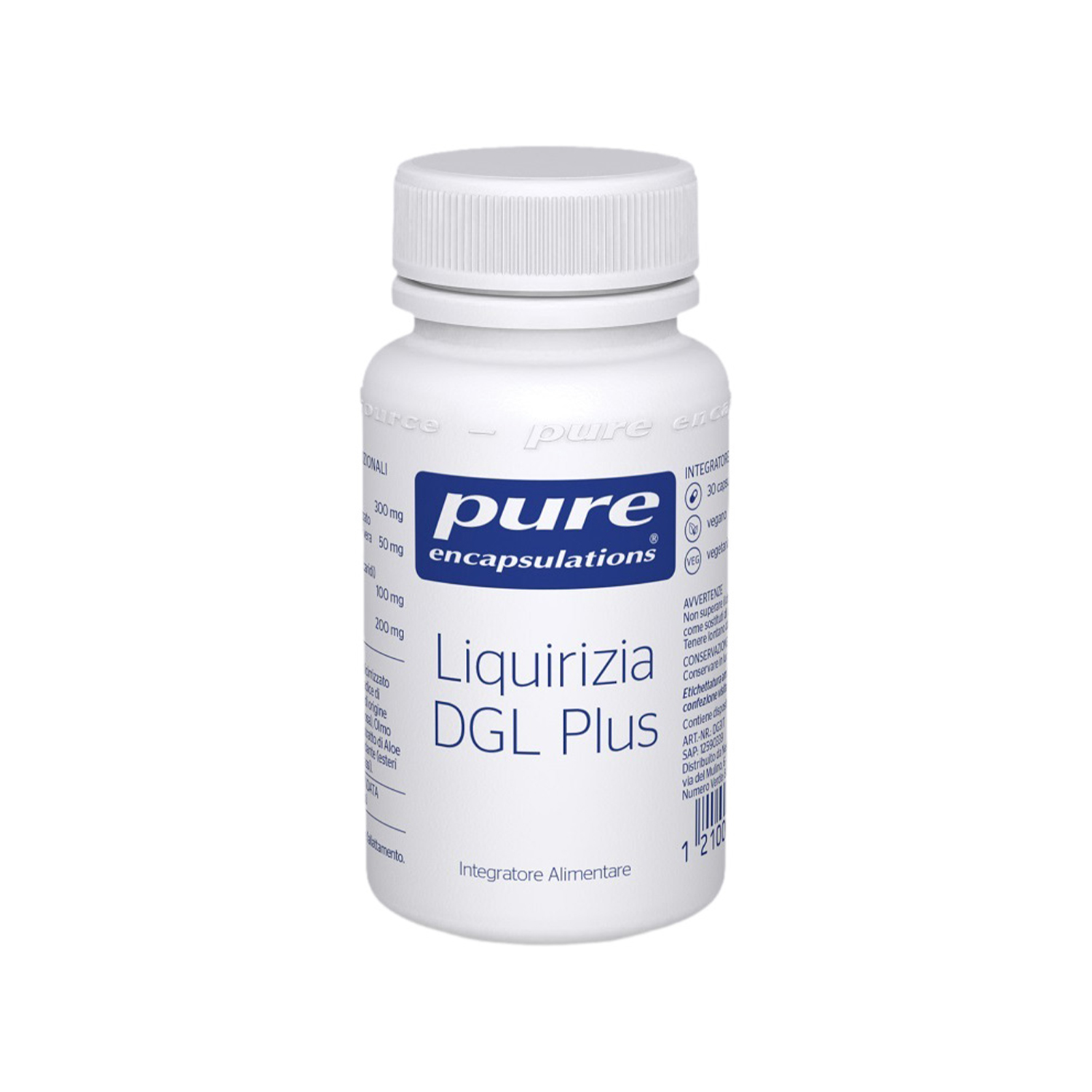 image - 988671107 - Integratore Pure Encapsulations Liquirizia DGL Plus, utile per supportare il benessere del sistema digerente e delle mucose. - 4810564_2.jpg