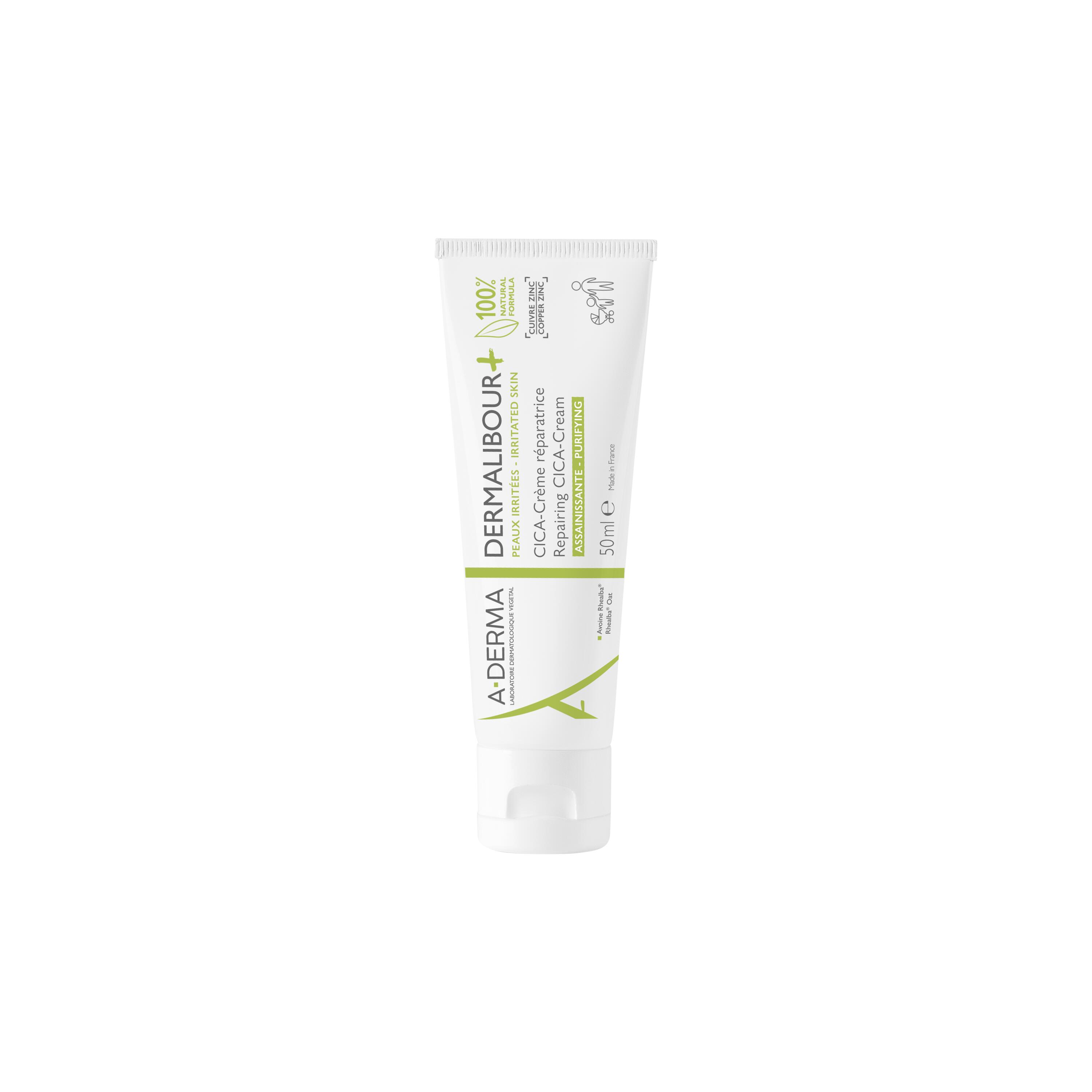 A-derma Dermalibour+ Cica-crema Ristrutturante Purificante 50ml